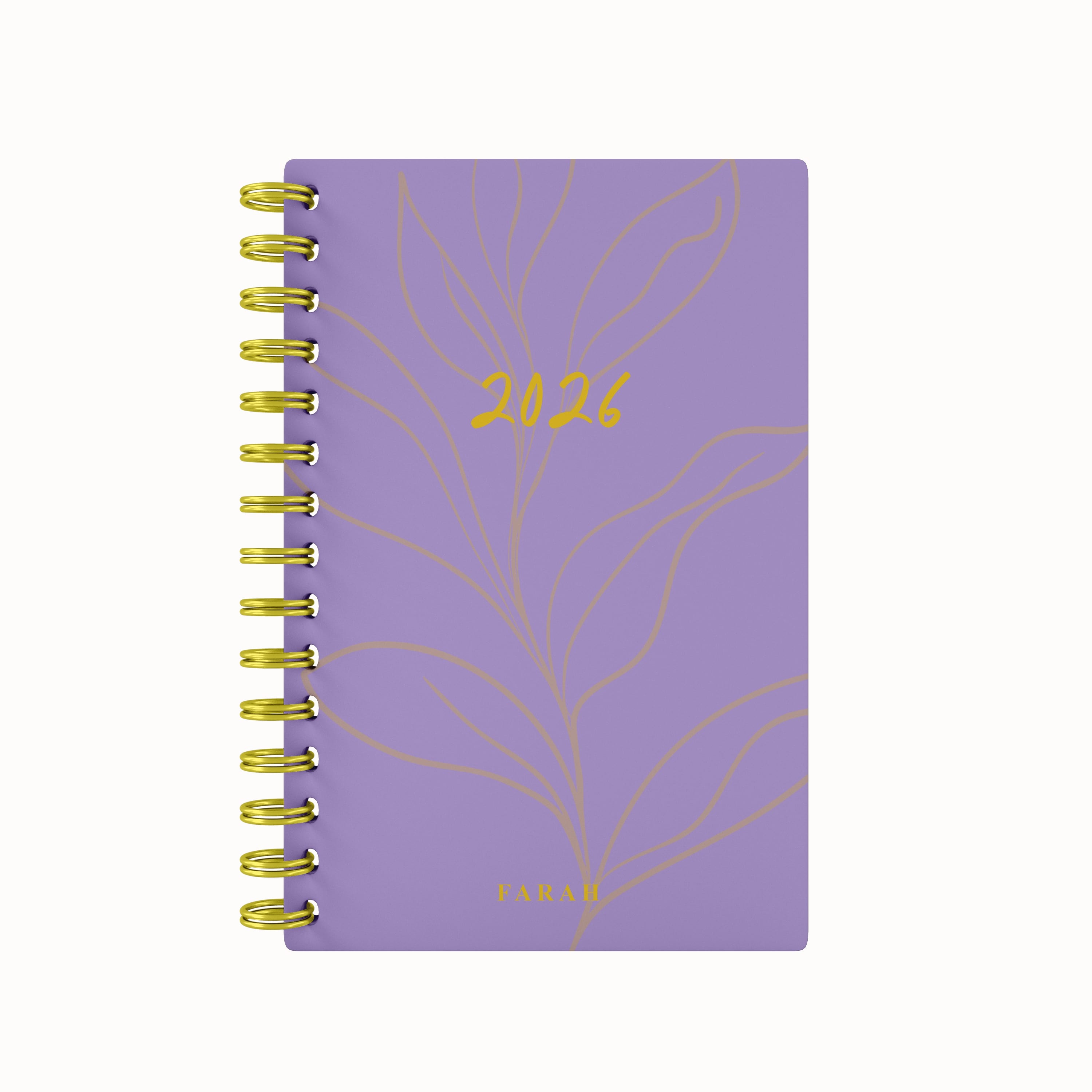 2026 Bloom Foil  Weekly Planner