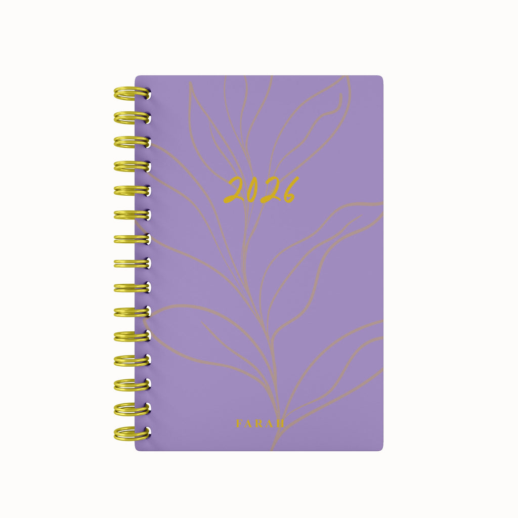 2026 Bloom Foil Daily Planner