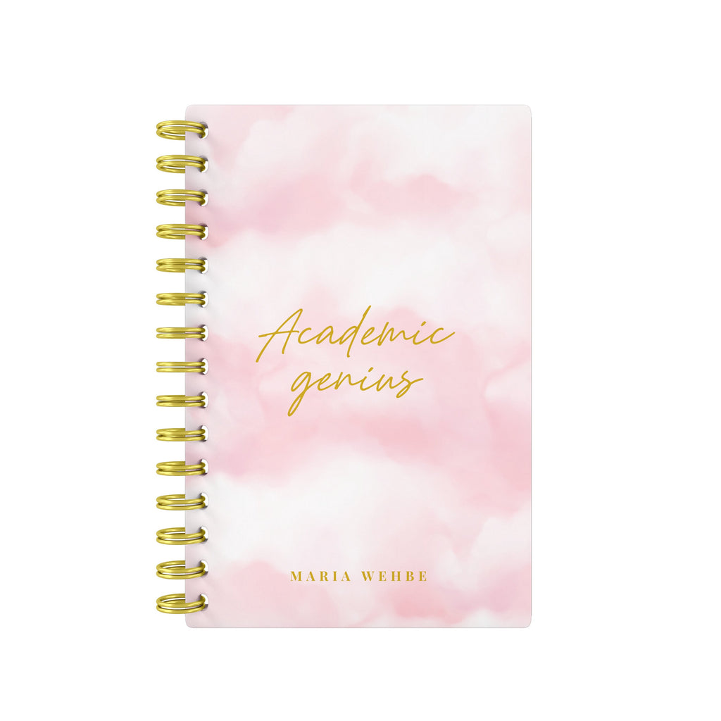 Academic Genius Pink Cloud - Student Planner