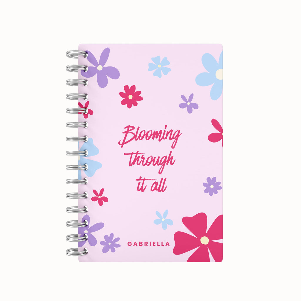 Blooming Through It All 2026 Desk Planner