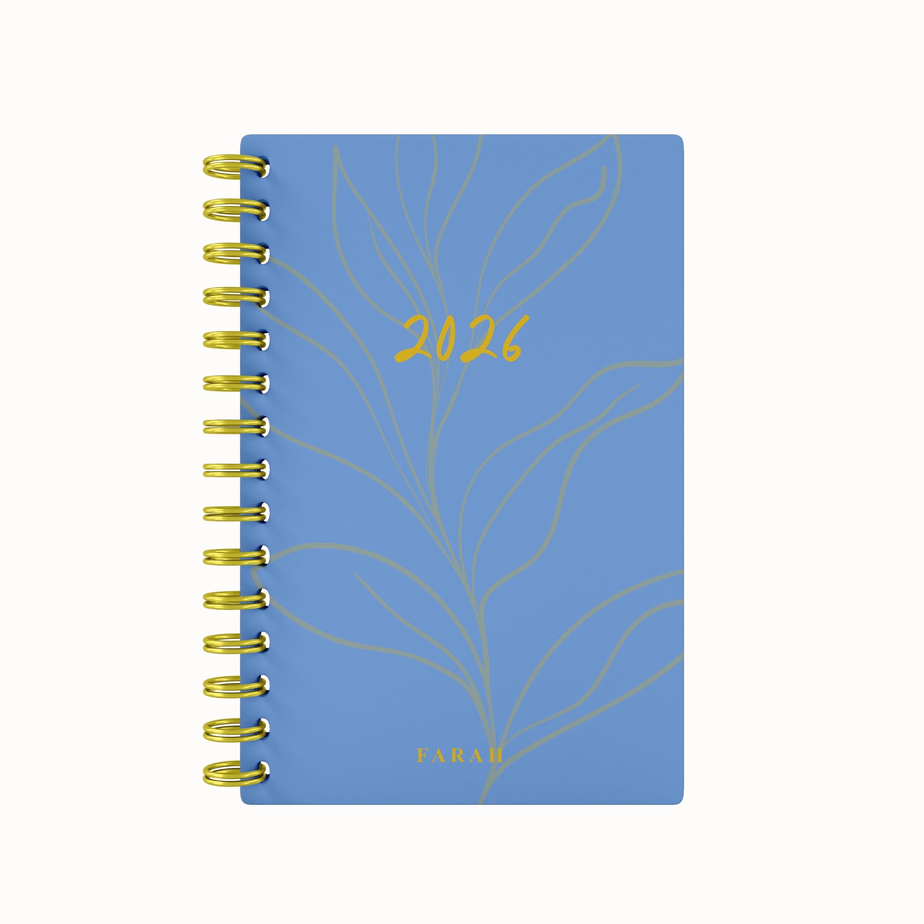 2026 Bloom Foil  Weekly Planner
