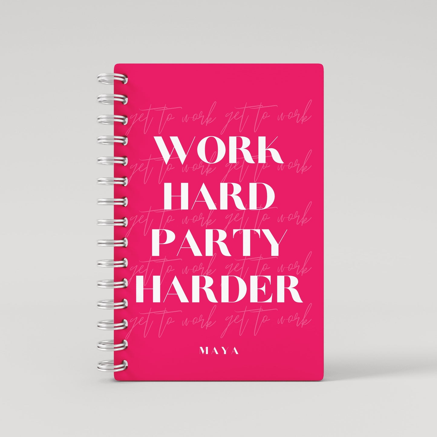 Work Hard Party Harder Student Planner