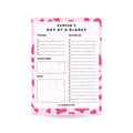 Daily Notepad - Leopard Pink