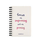 Focus On Improving Not On Proving White - Student Planner