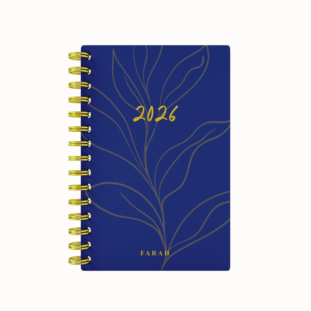 2026 Bloom Foil Daily Planner