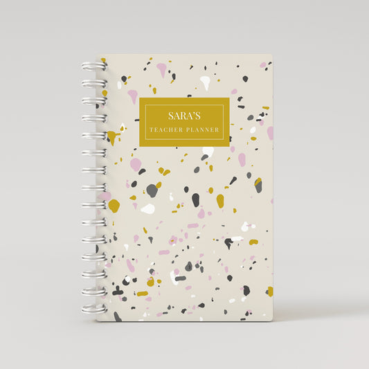 Terrazzo Yellow - Teacher Planner