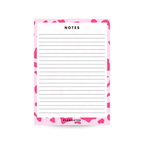 Notes Notepad - Leopard Pink