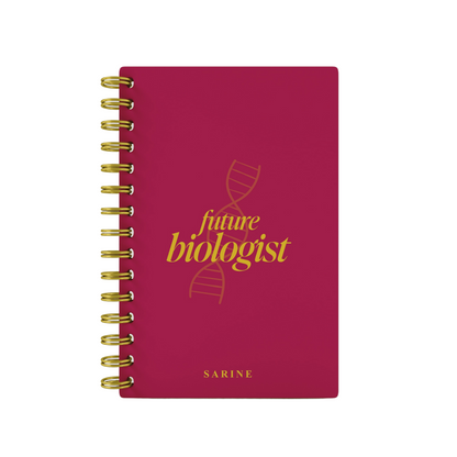Future Biologist - Foil Lined Notebook