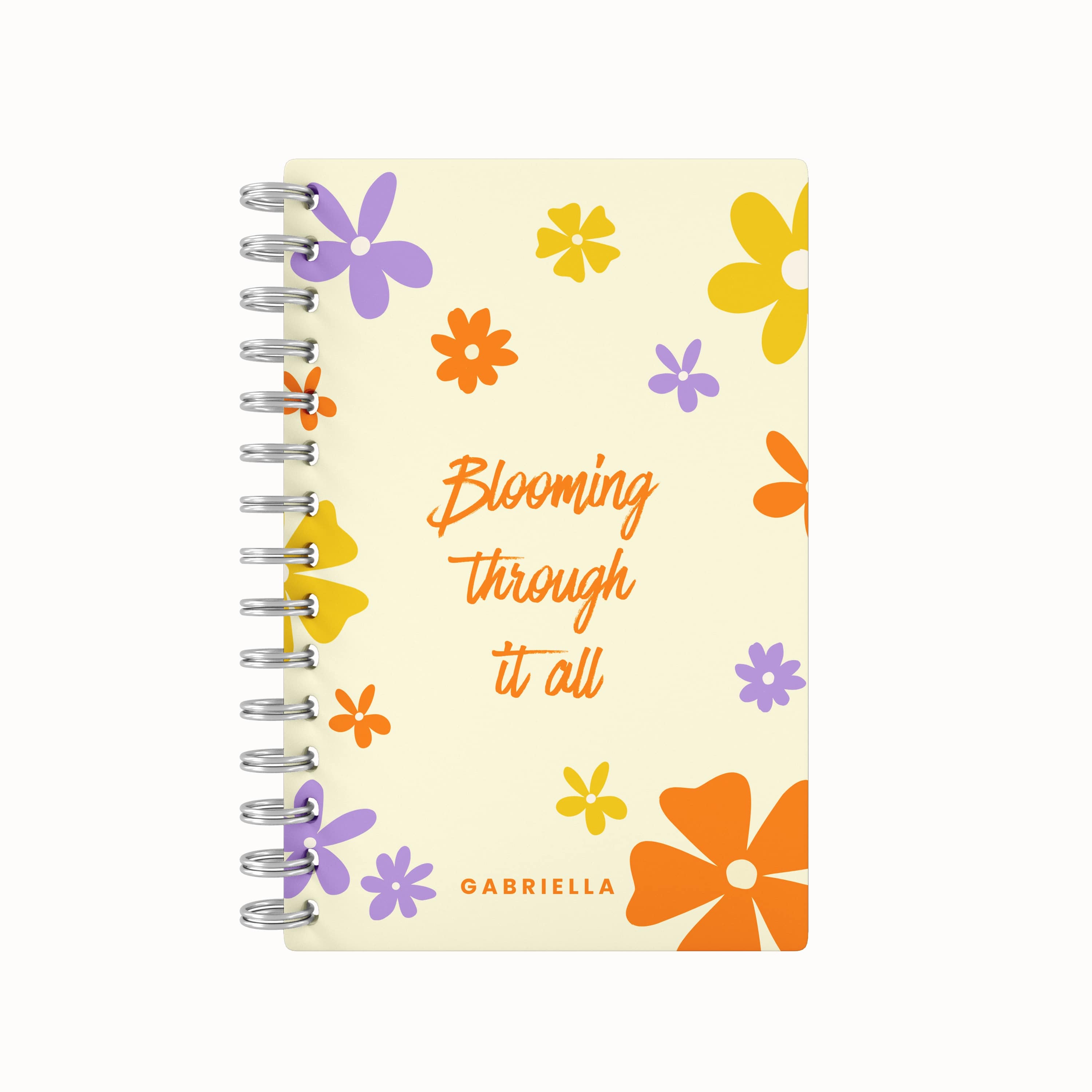 Blooming Through It All 2026 Desk Planner