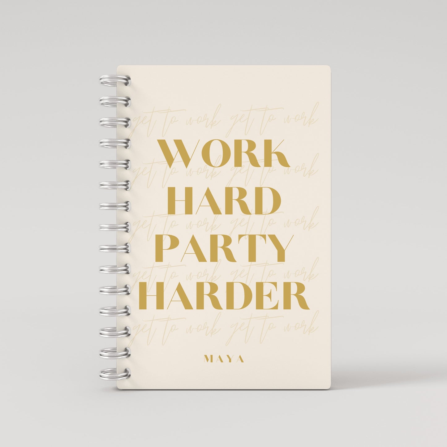 Work Hard Party Harder Student Planner