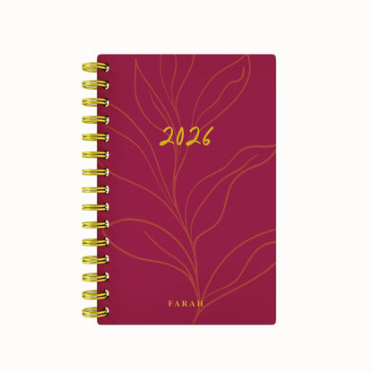2026 Bloom Foil Daily Planner