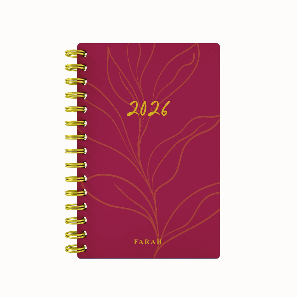 Blooming Foil Lined Notebook