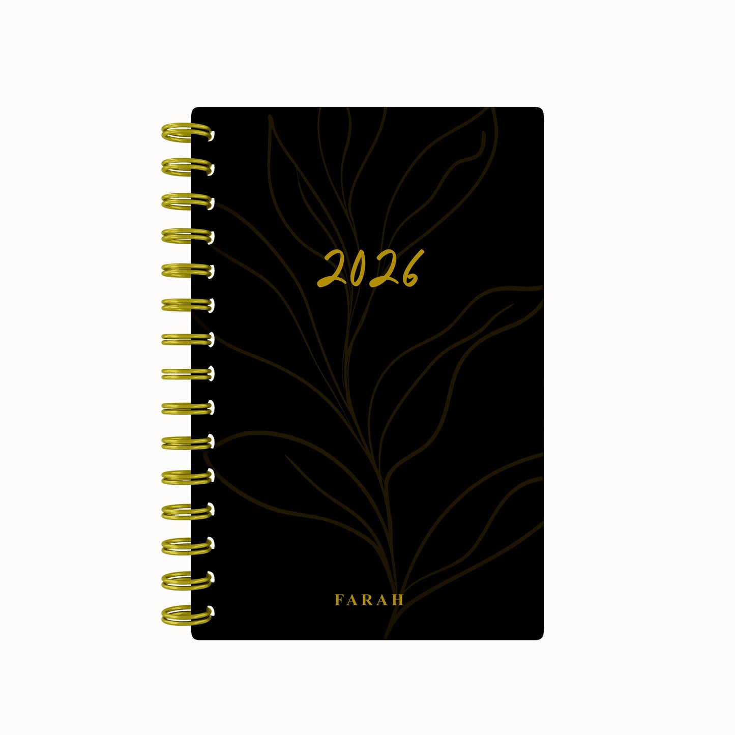 2026 Bloom Foil  Weekly Planner
