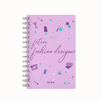 Future Fashion Designer Lined Notebook