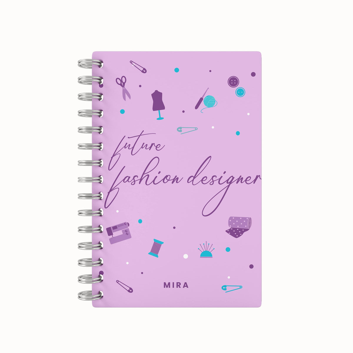 Future Fashion Designer Lined Notebook