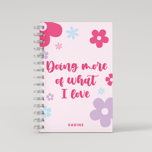 Do More of what You Love Pink Blue 2024 Daily Planner