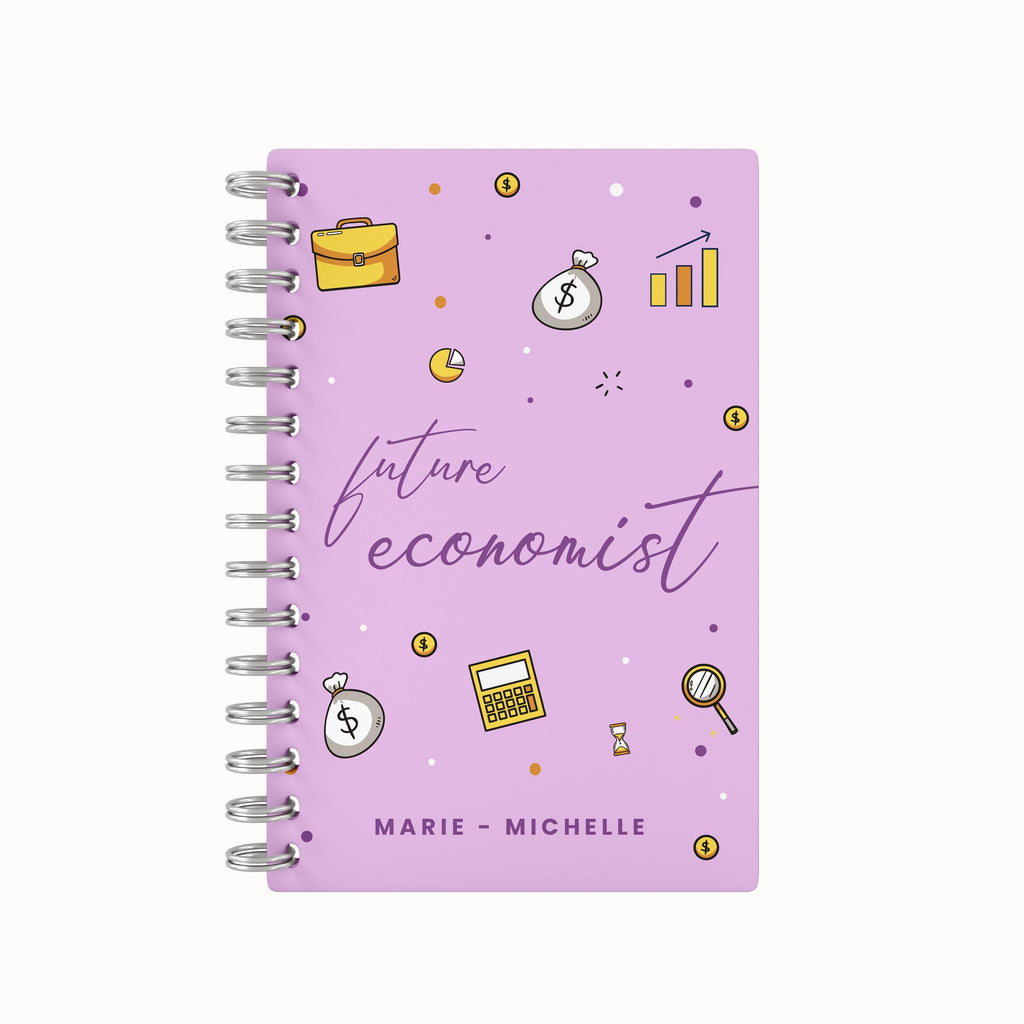 Future Economist Lined Notebook