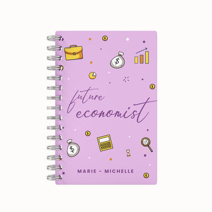 Future Economist Lined Notebook