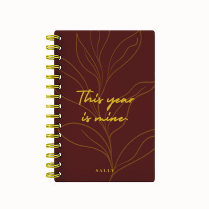 Any Quote Bloom Foil 2026 Weekly Planner