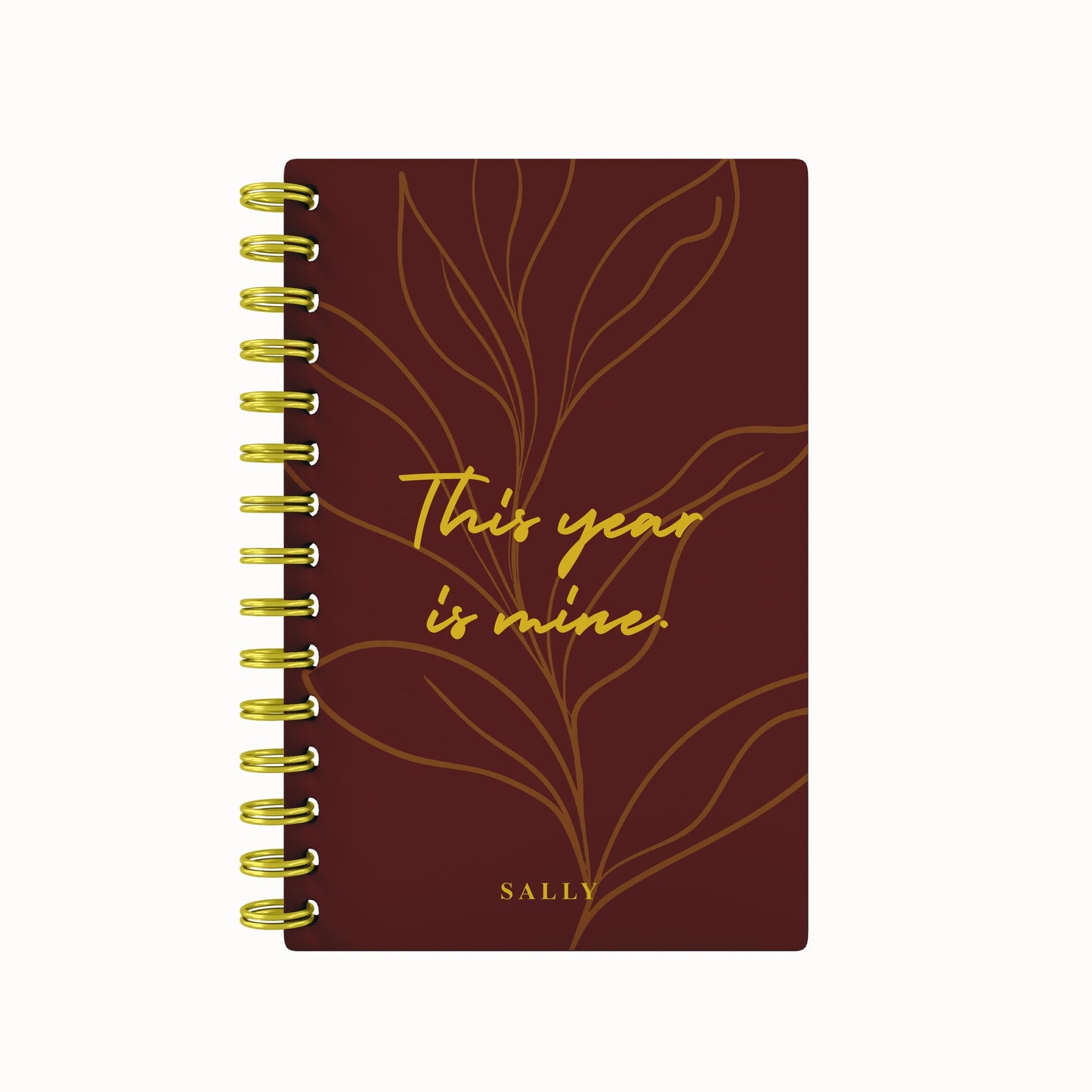 Any Quote Blooming Foil 2026 Desk Planner