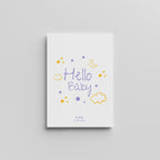 Hello Baby Purple - Milestones Book