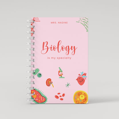 Biology Pink - Teacher Planner