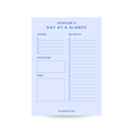 Daily Notepad - Blue