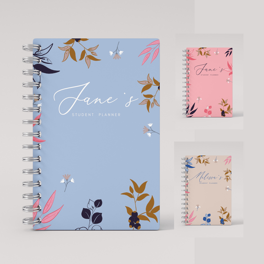 Neutral Floral 2024 Daily Planner