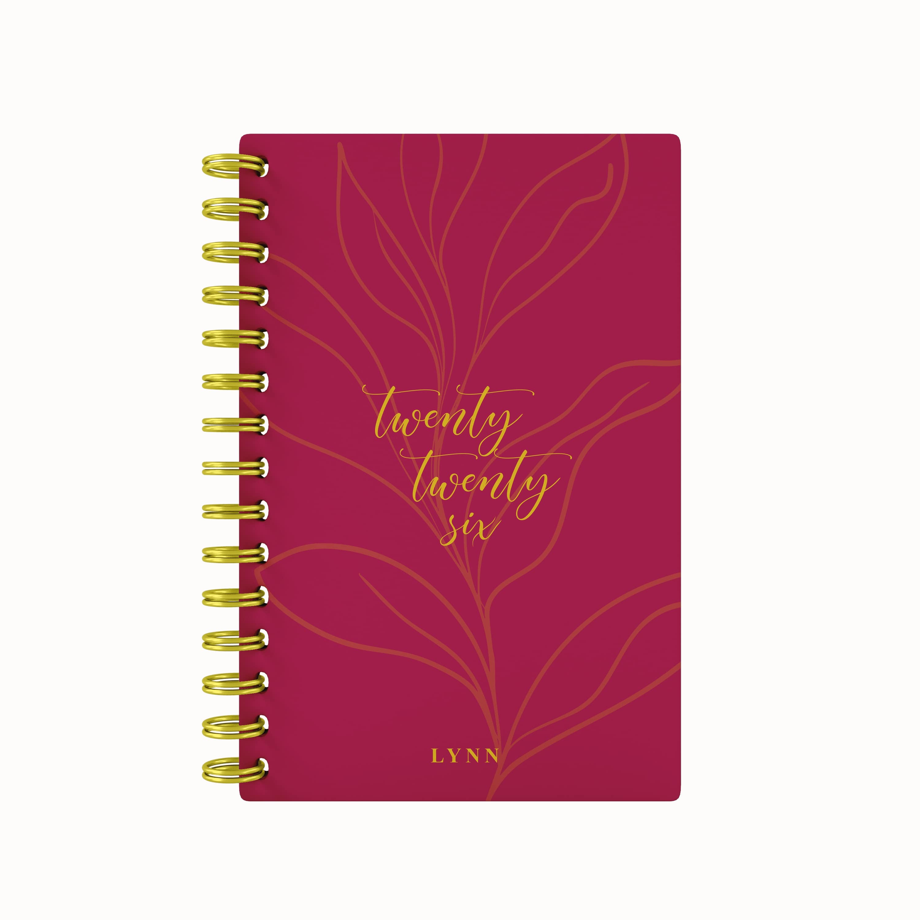 Blooming Foil 2026 Weekly Planner