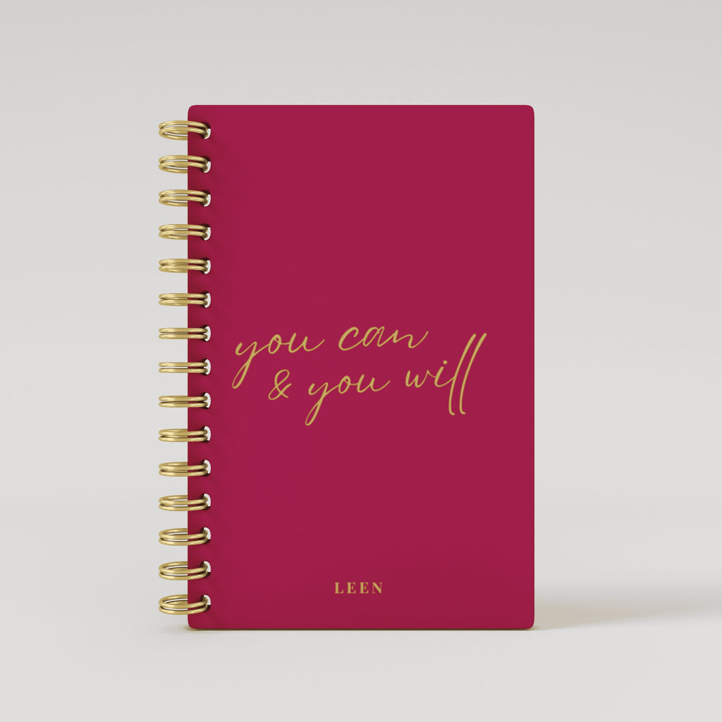 You can & You will Foil 2026 Daily Planner