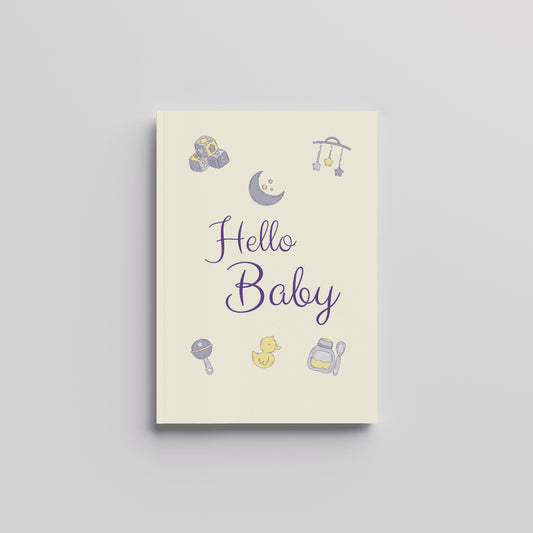 Hello Baby - Milestones Book