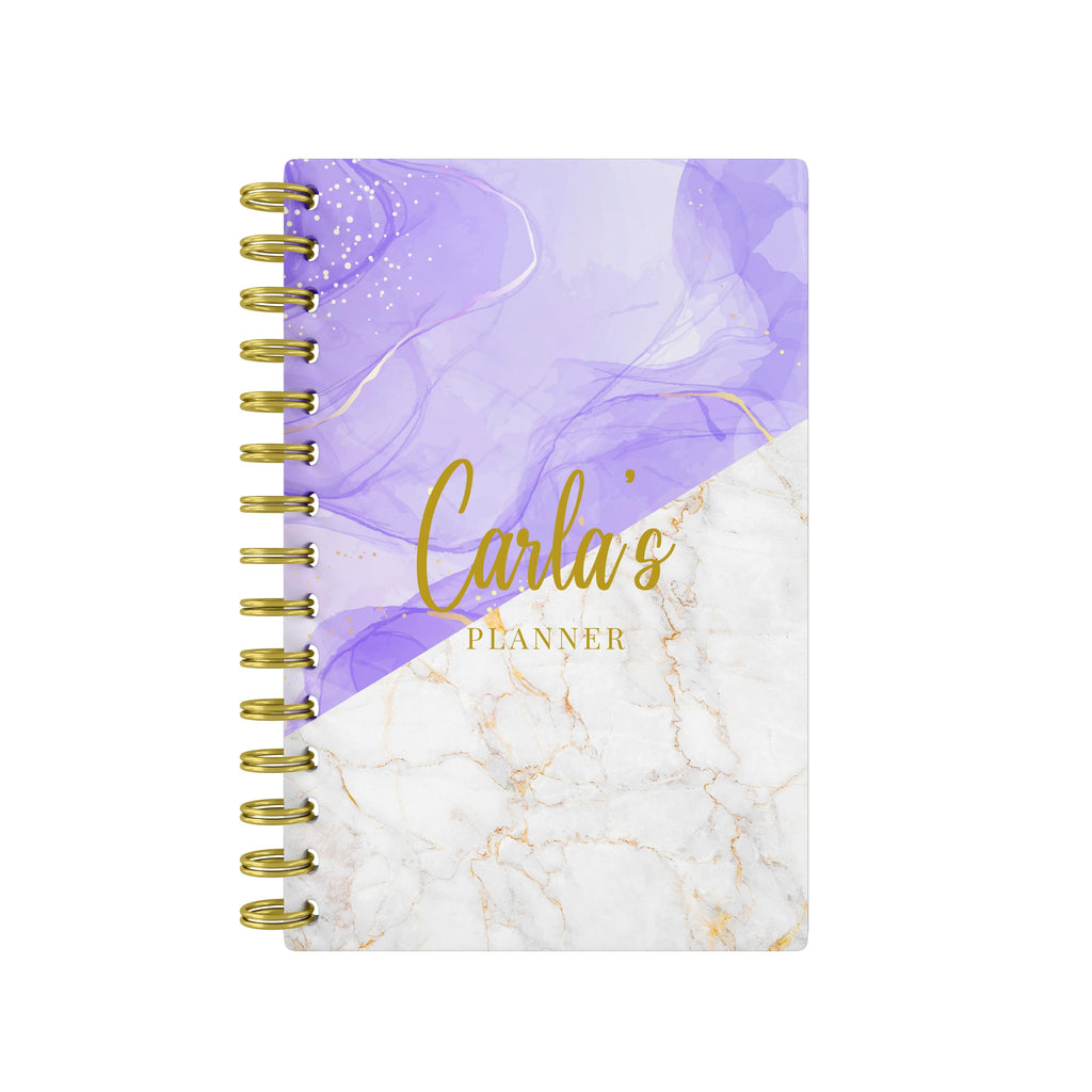 Marble Mix - Foil 2026 Daily Planner
