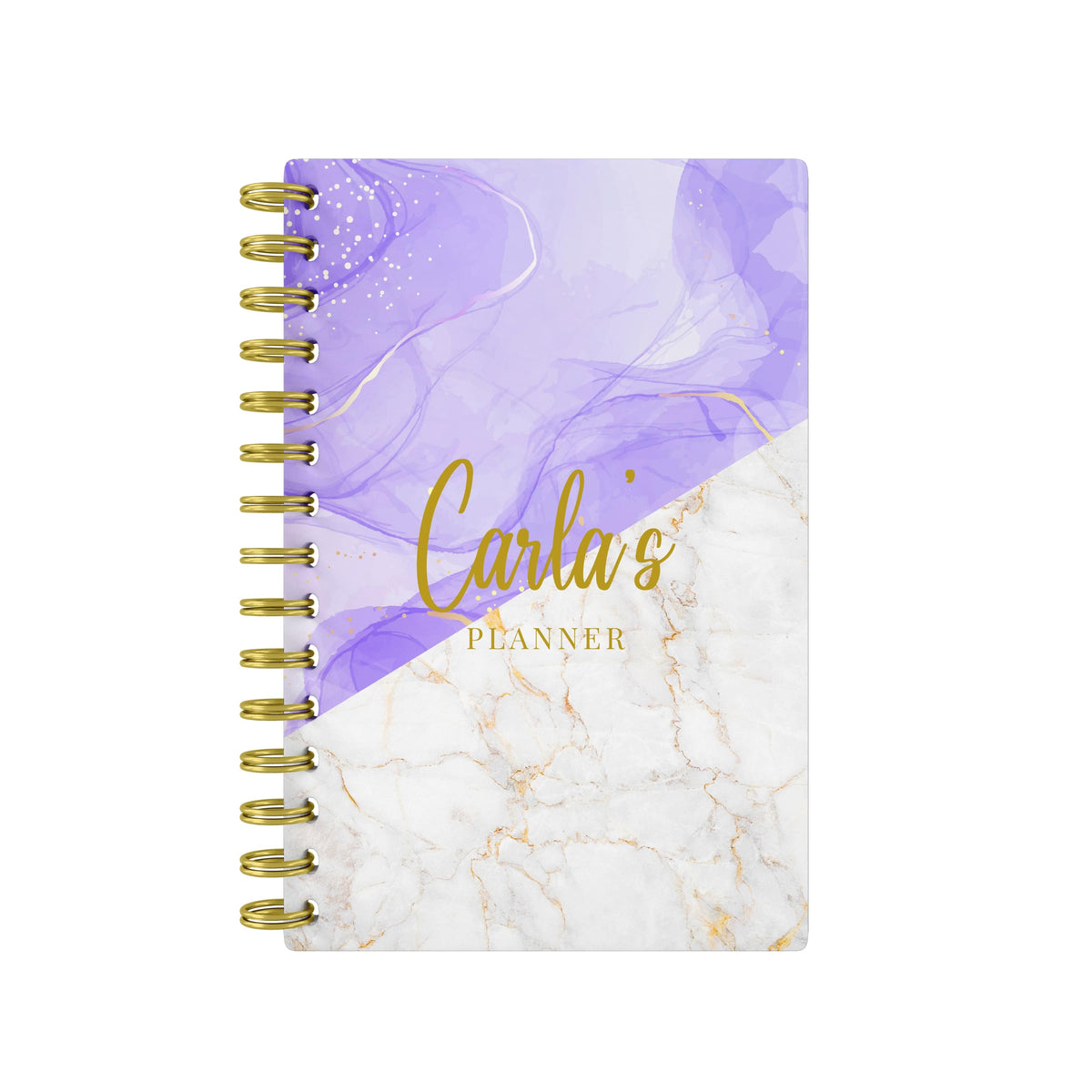 Marble Mix - Foil 2026 Daily Planner