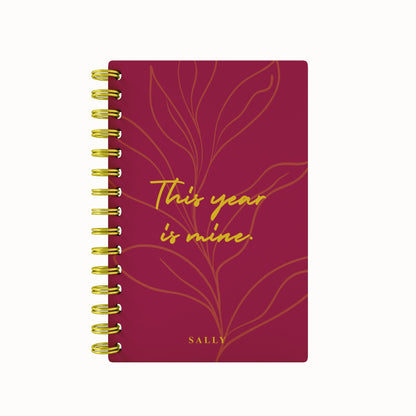 Any Quote Bloom Foil 2026 Weekly Planner