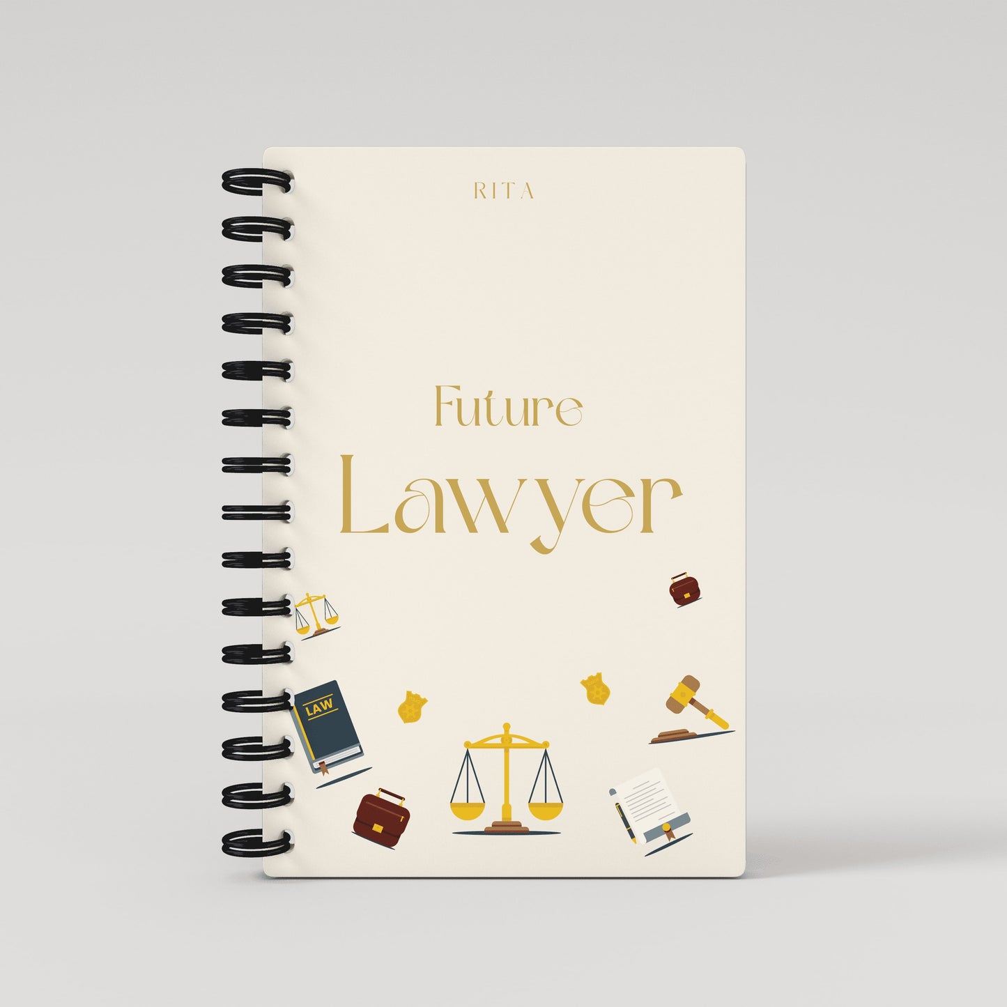 Future Lawyer Beige Student Planner