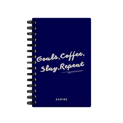 Goals, Coffe, Slay, Repeat 2026 Weekly Planner
