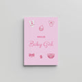 Hello Baby Girl - Milestones Book