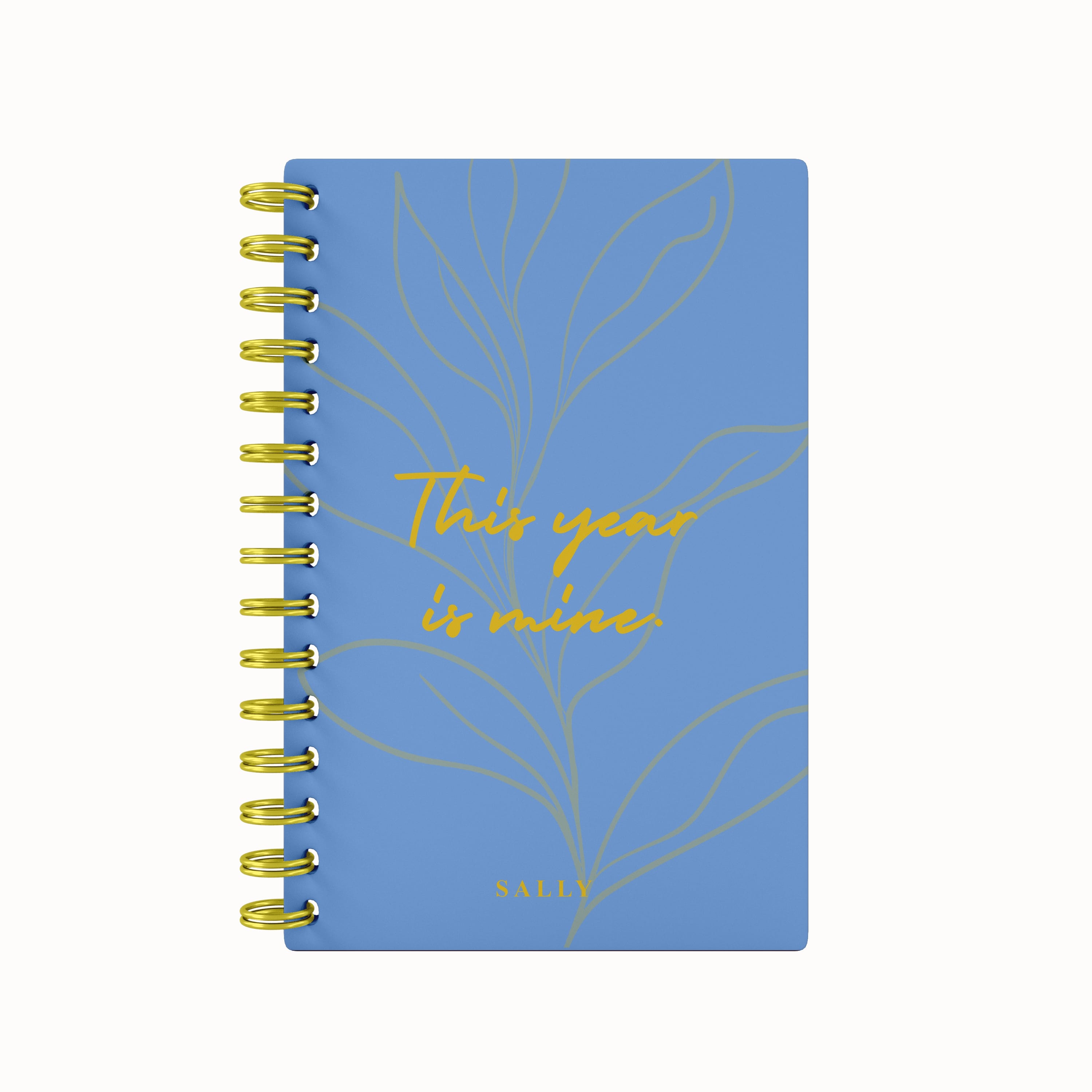 Any Quote Blooming Foil 2026 Desk Planner
