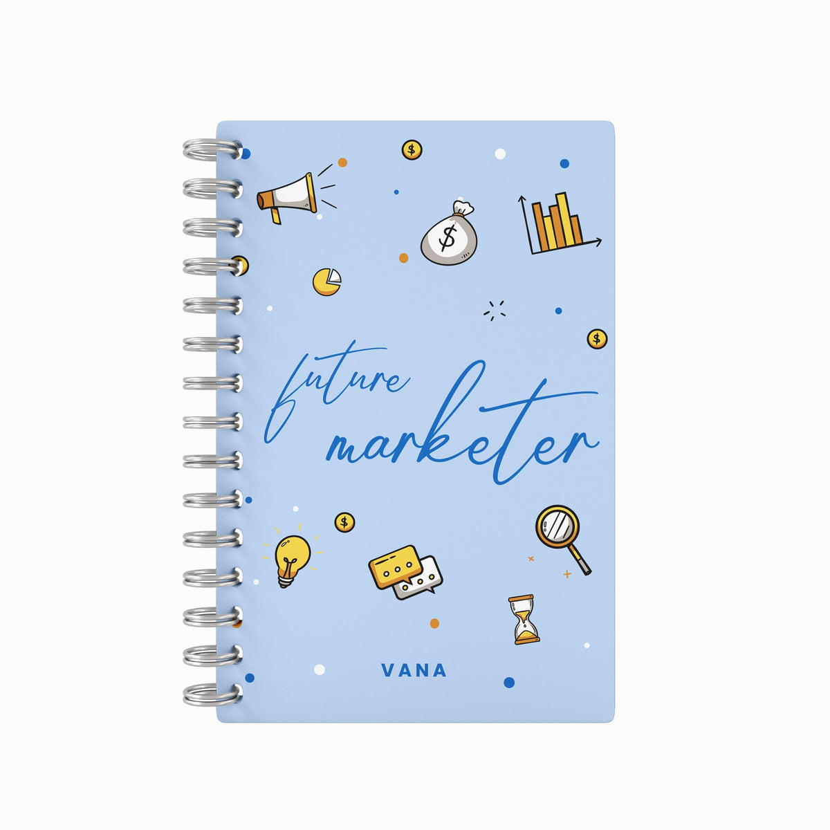 Future Marketer Lined Notebook