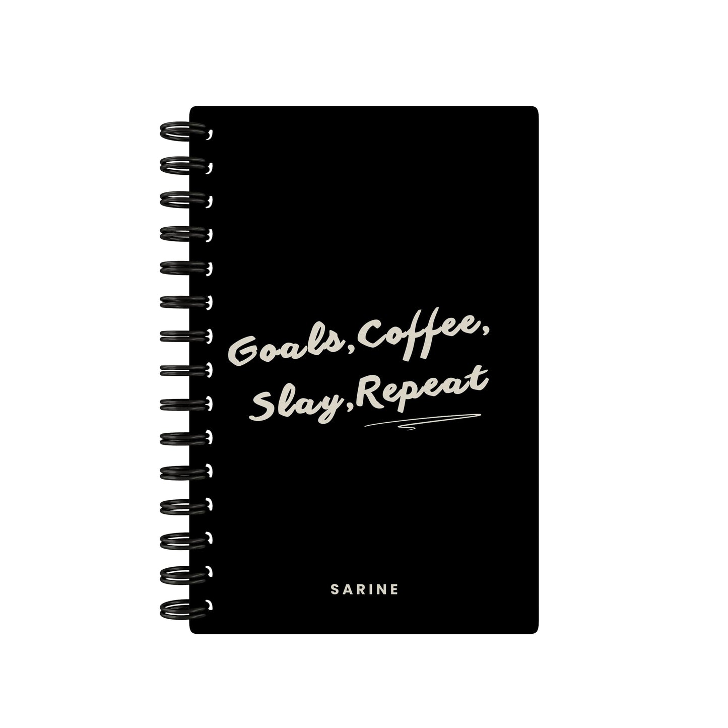 Goals, Coffe, Slay, Repeat 2026 Weekly Planner