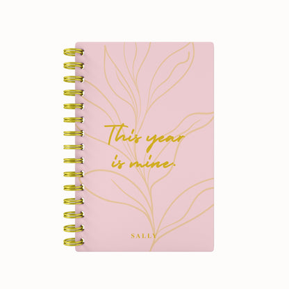 Any Quote Blooming Foil 2026 Desk Planner