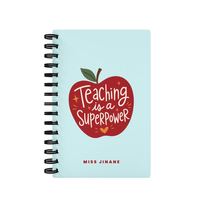 Teaching Is A Superpower Blue - Teacher Planner