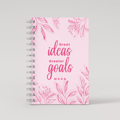 Ideas To Goals Daily Planner