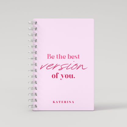 Your Best Version Lined Notebook