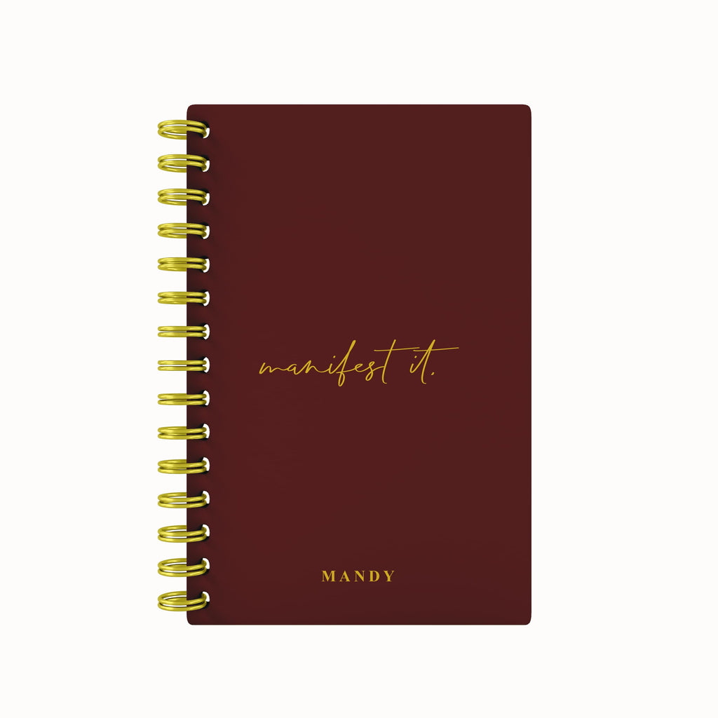 Manifest it Foil 2026 Daily Planner