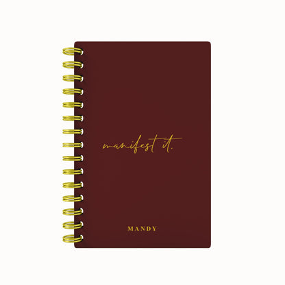 Manifest it Foil 2026 Daily Planner