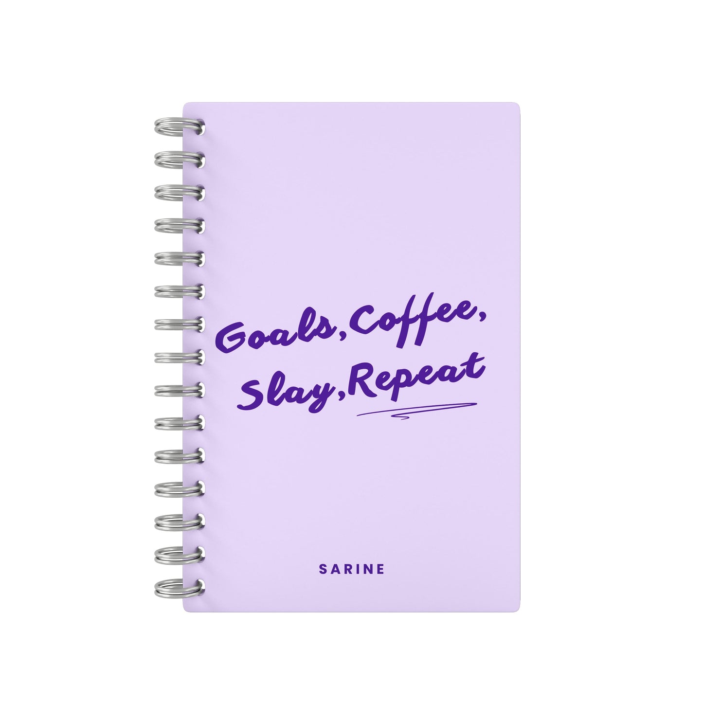 Goals, Coffee, Slay, Repeat 2026 Daily Planner