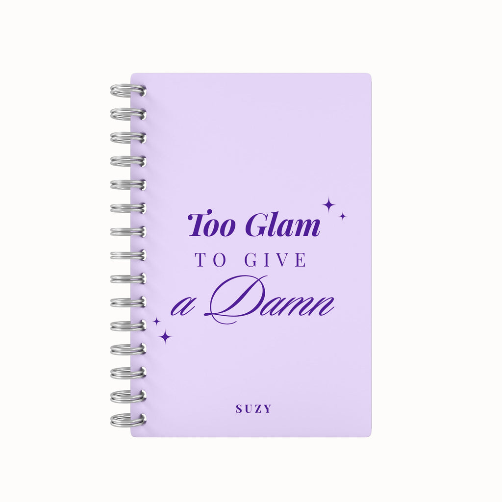 Too Glam To Give A Damn 2026 Desk Planner