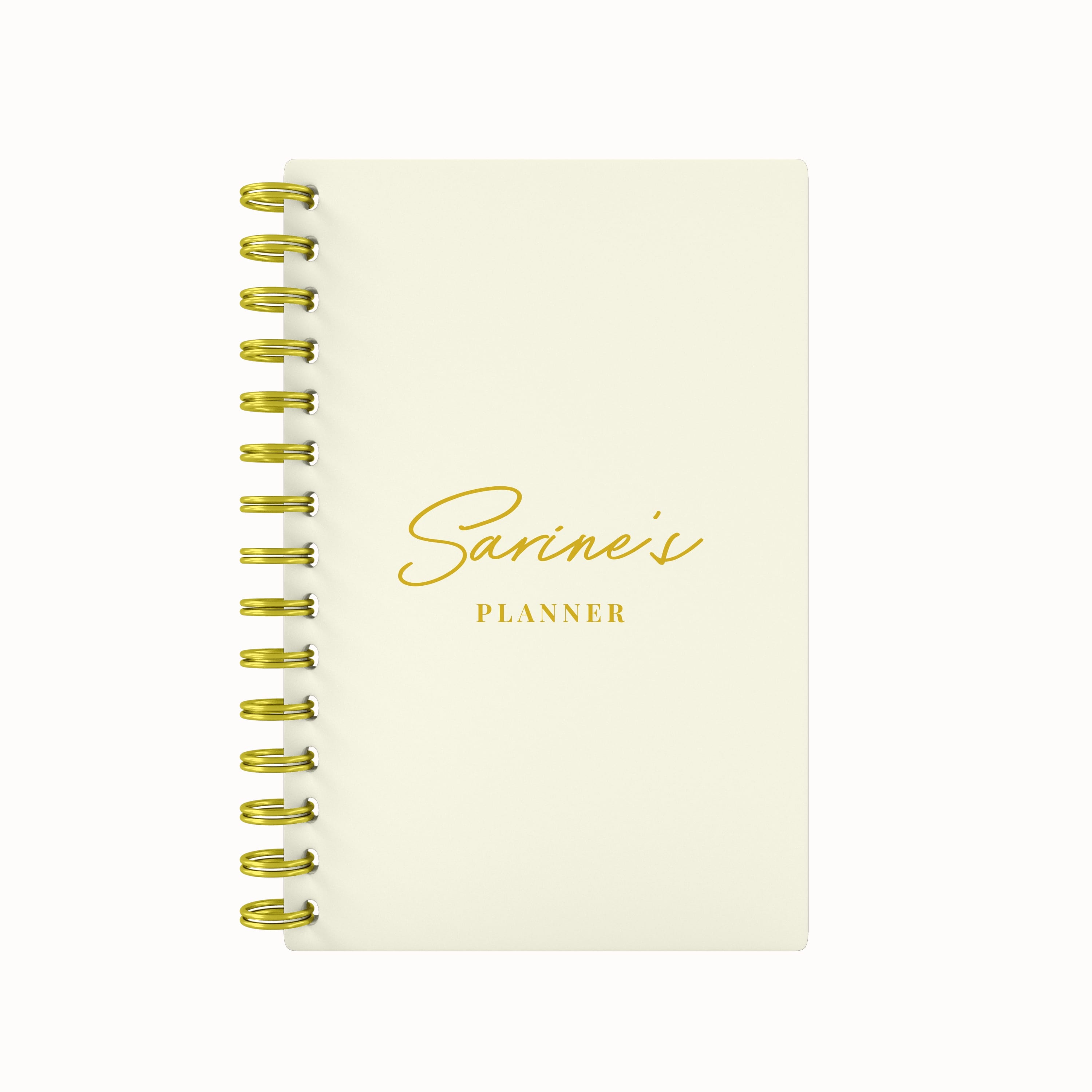 Any Name Foil 2026 Weekly Planner