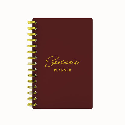 Any Name Foil 2026 Daily Planner